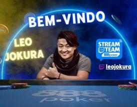 Léo Jokura é contratado do 888poker