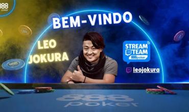 Léo Jokura é contratado do 888poker